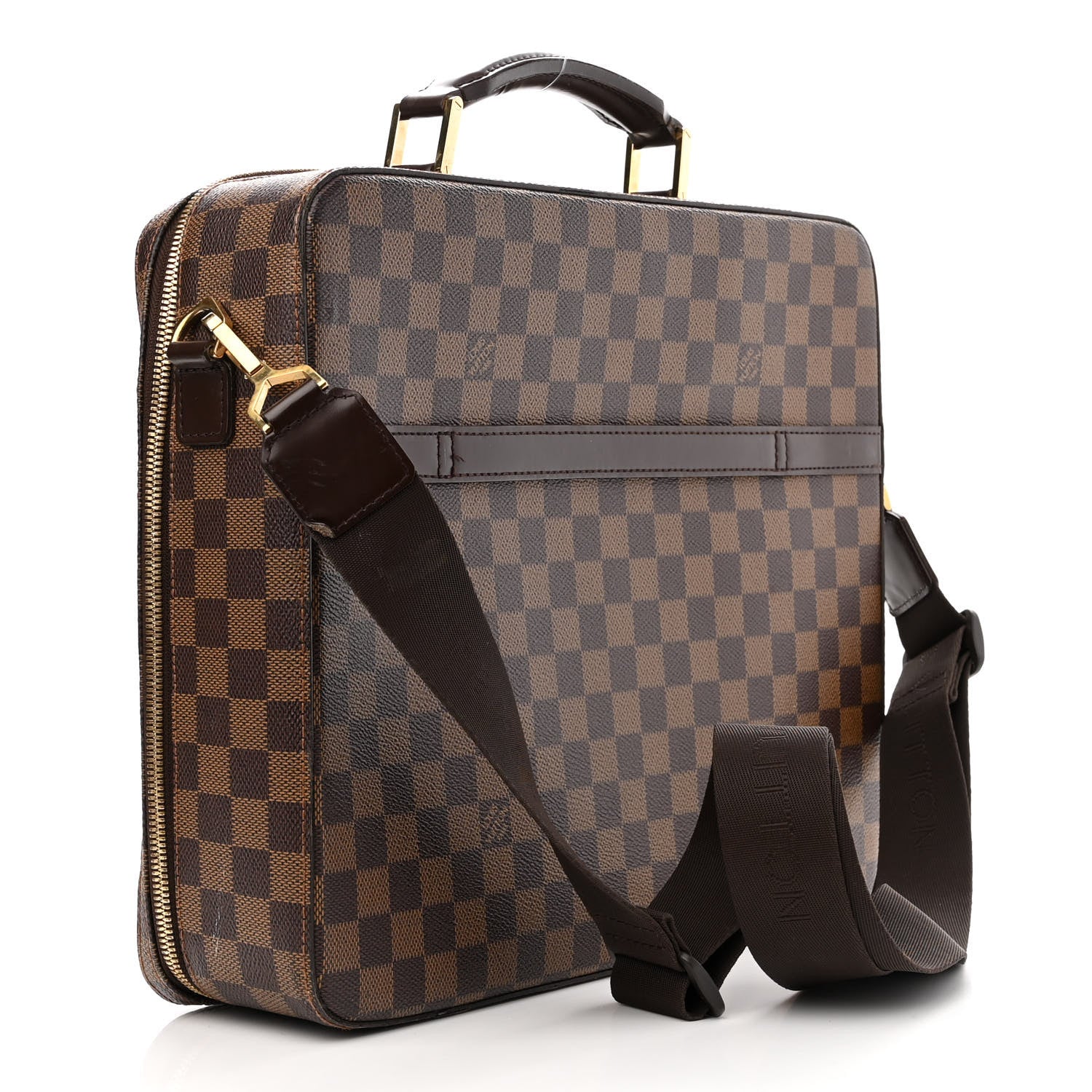 Louis Vuitton Damier Ebene Porte Ordinateur Sabana Computer Case 3 of 18