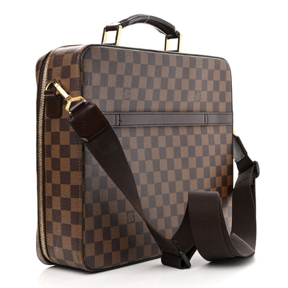 Louis Vuitton Damier Ebene Porte Ordinateur Sabana Computer Case 3 of 18