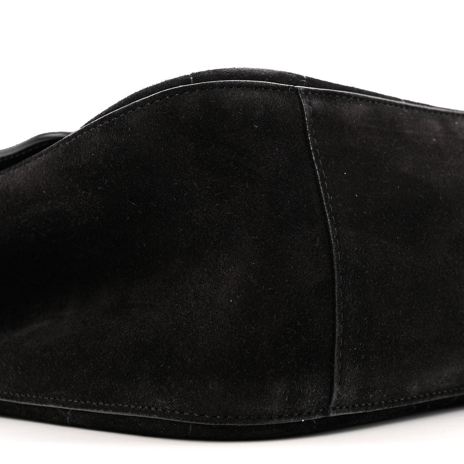 Chanel Suede Calfskin Small Souplissimo Maxi Flap Black 8 of 13