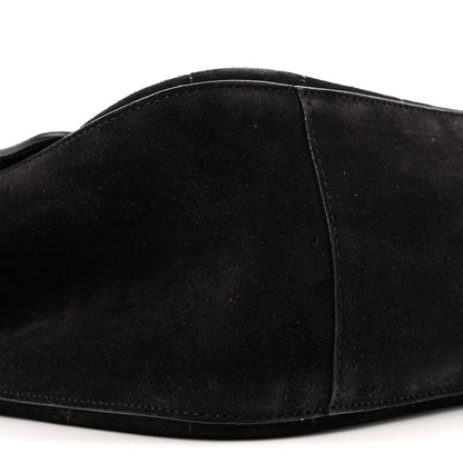 Chanel Suede Calfskin Small Souplissimo Maxi Flap Black 8 of 13