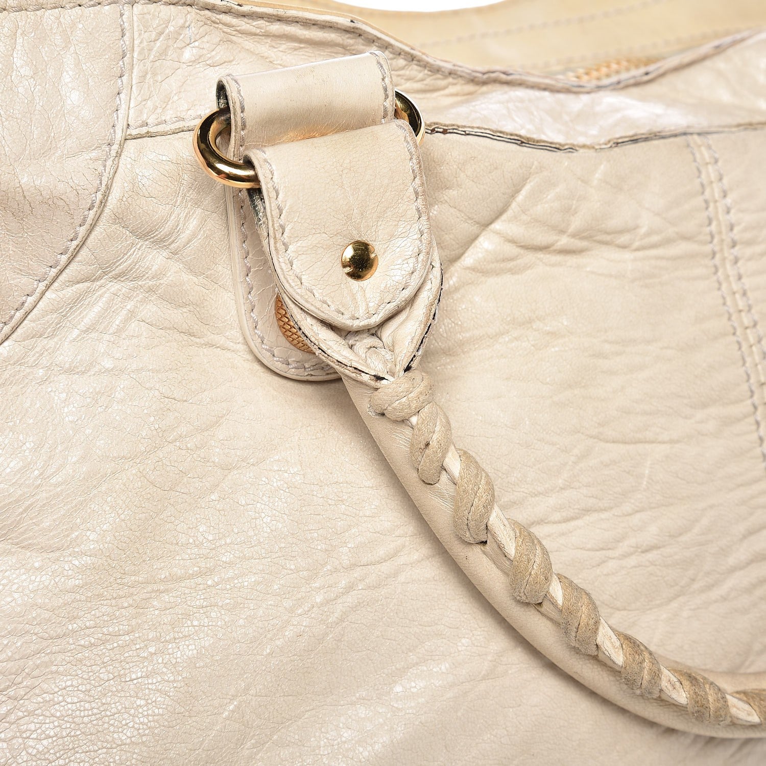 Balenciaga Chevre Giant 21 Gold Hardware Part Time Natural 10 of 16