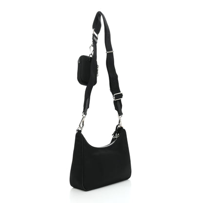 Prada Nylon Re-Edition 2005 Shoulder Bag Black 3 of 10