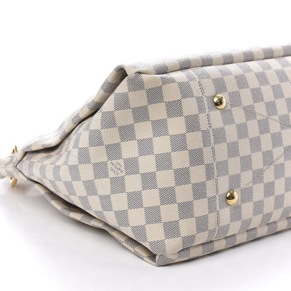 Louis Vuitton Damier Azur Artsy MM 6 of 10
