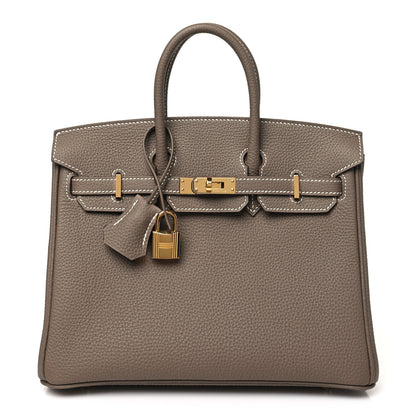 Hermes Togo Birkin 25 Etoupe 1 of 11