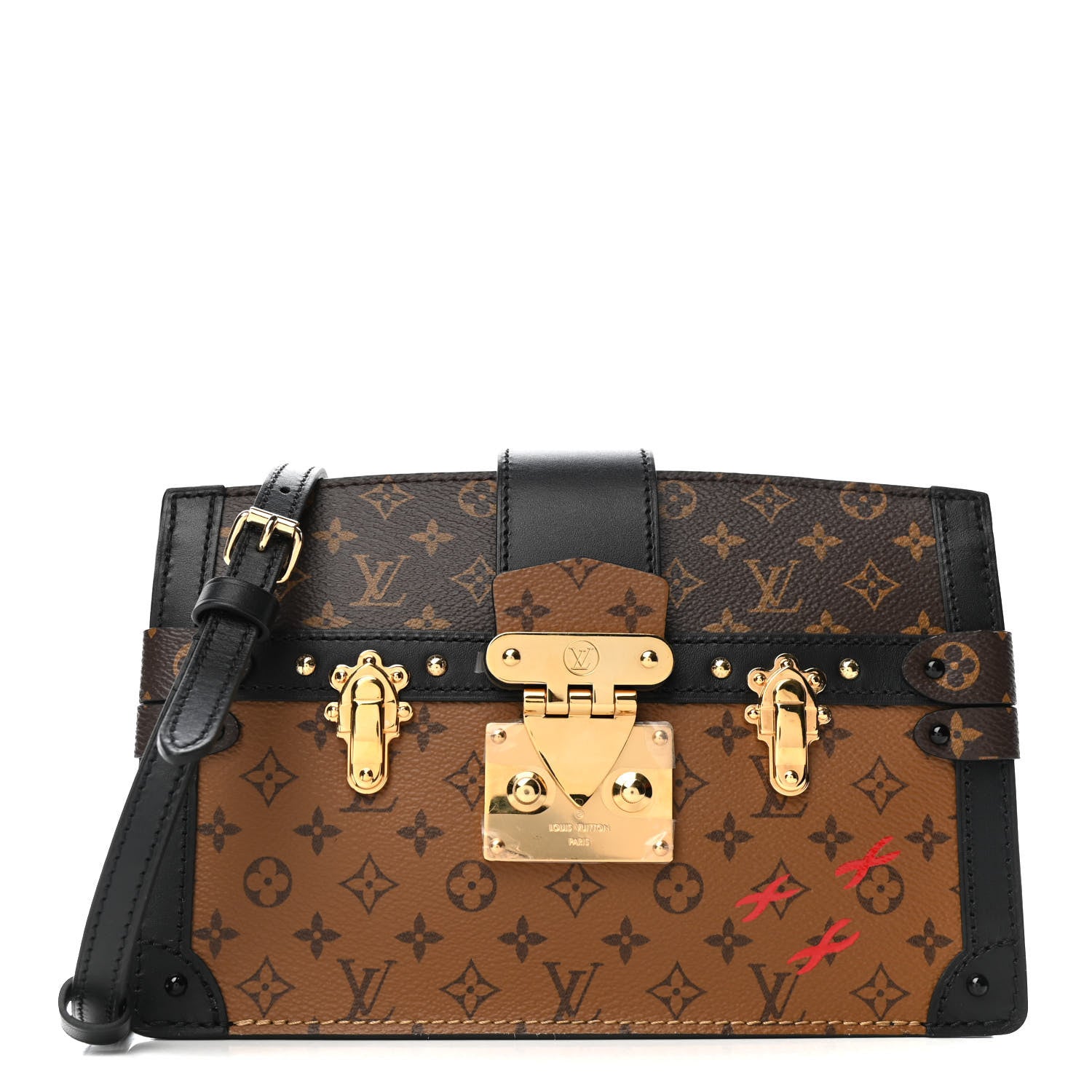 Louis Vuitton Reverse Monogram Trunk Clutch 1 of 4