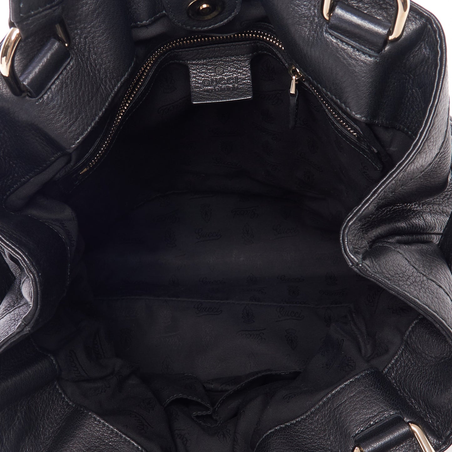 Deerskin Medium Sienna Bit Tote Black