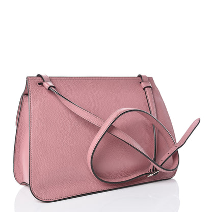 Gucci Cellarius Calfskin Medium Bamboo Daily Flap Shoulder Bag Carmine Rose 3 of 8