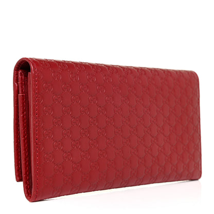 Gucci Soft Microguccissima Continental Wallet Red 3 of 11