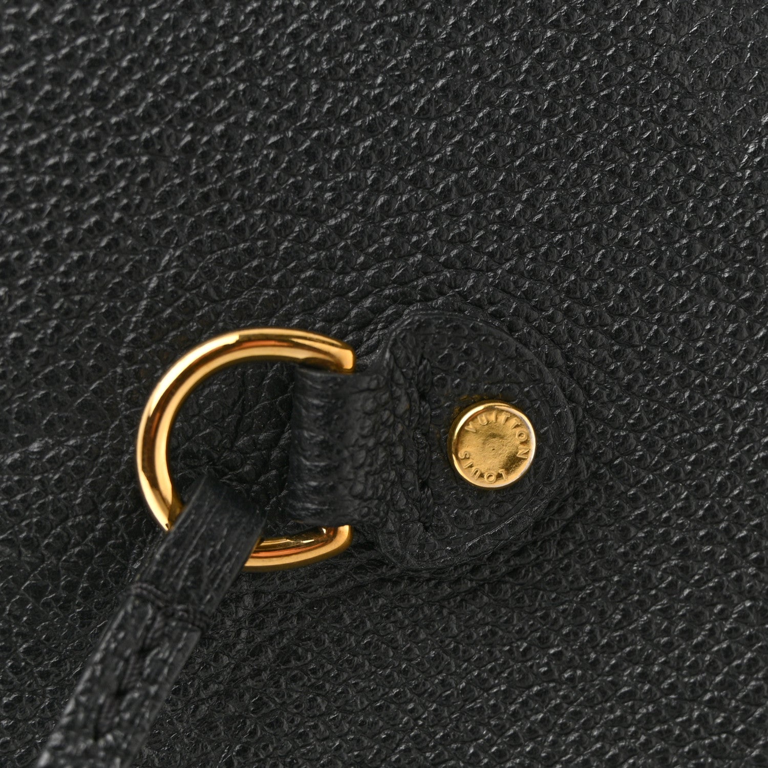 Louis Vuitton Empreinte Monogram Giant Neverfull MM Black 23 of 25