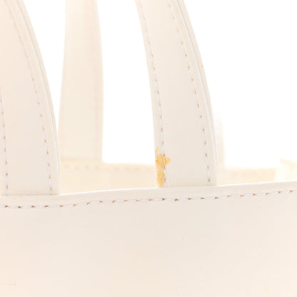 Telfar Vegan Leather Medium Shopping Bag White 15 of 15