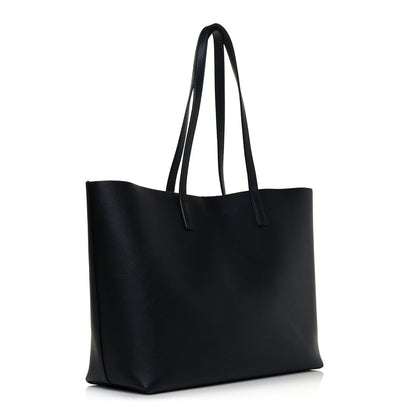 Saint Laurent Calfskin Large Shopping Tote Black 3 of 12