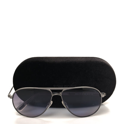 Tom Ford Marko Aviator Sunglasses TF144 Silver 8 of 8