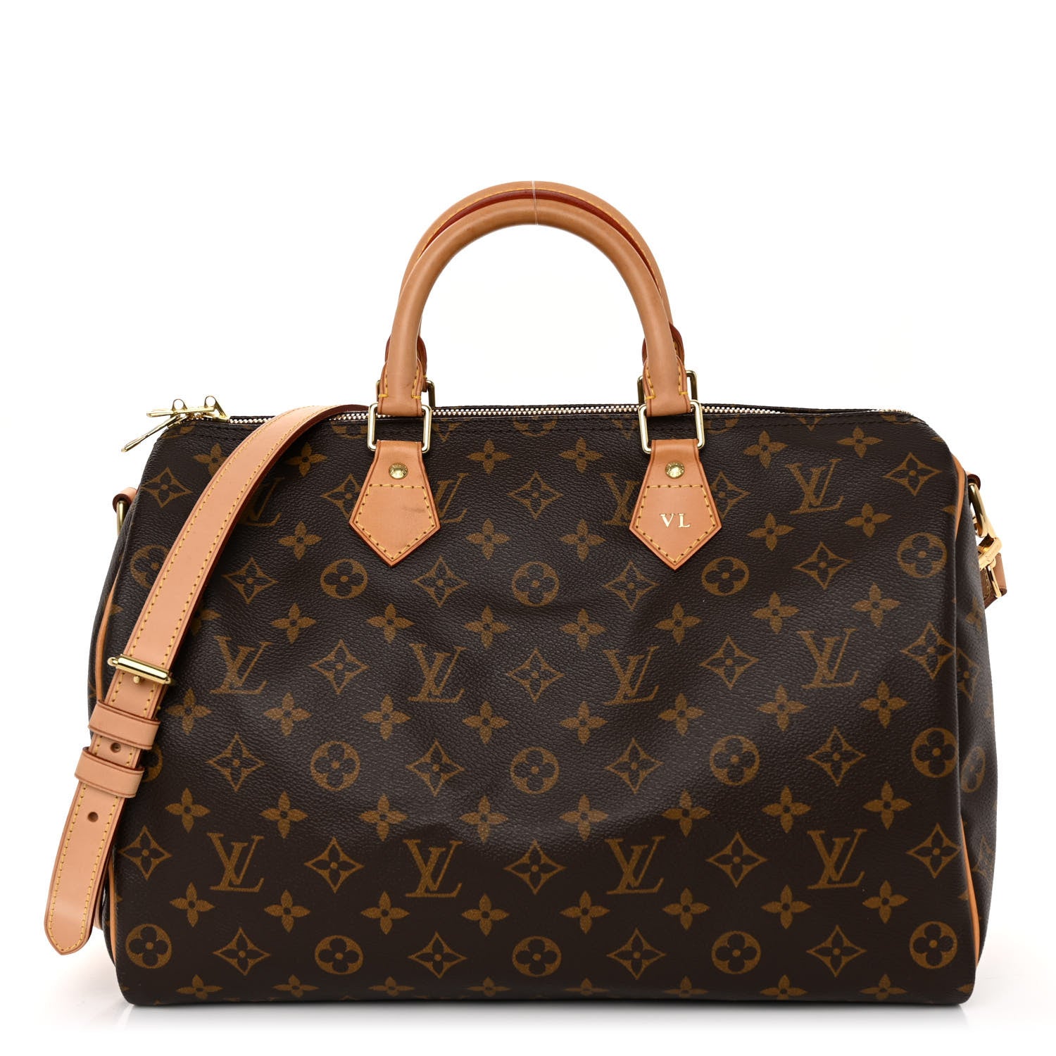 Louis Vuitton Monogram Speedy Bandouliere 35 1 of 12