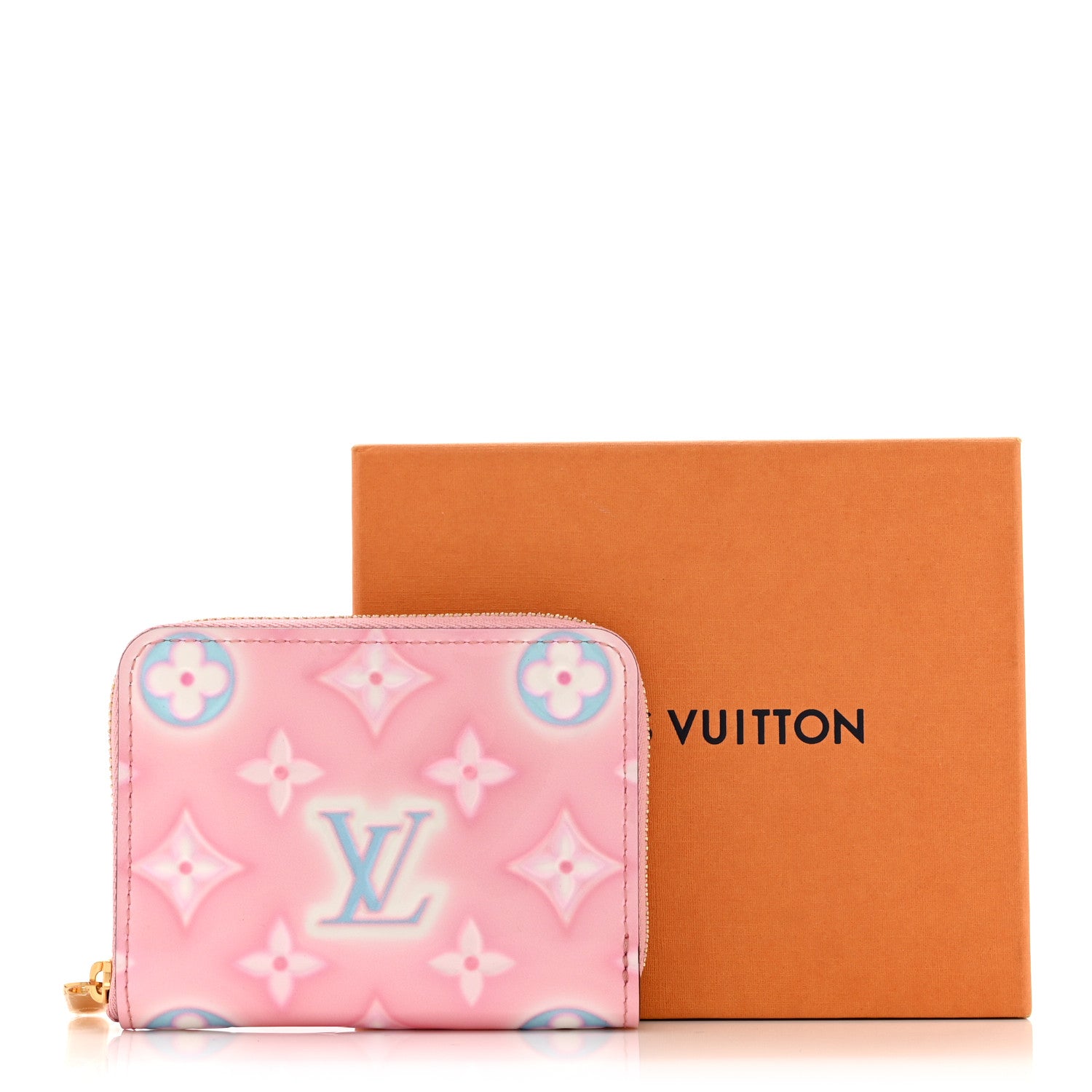 Louis Vuitton Vernis Valentine Zippy Coin Purse Light Pink Neon 10 of 10