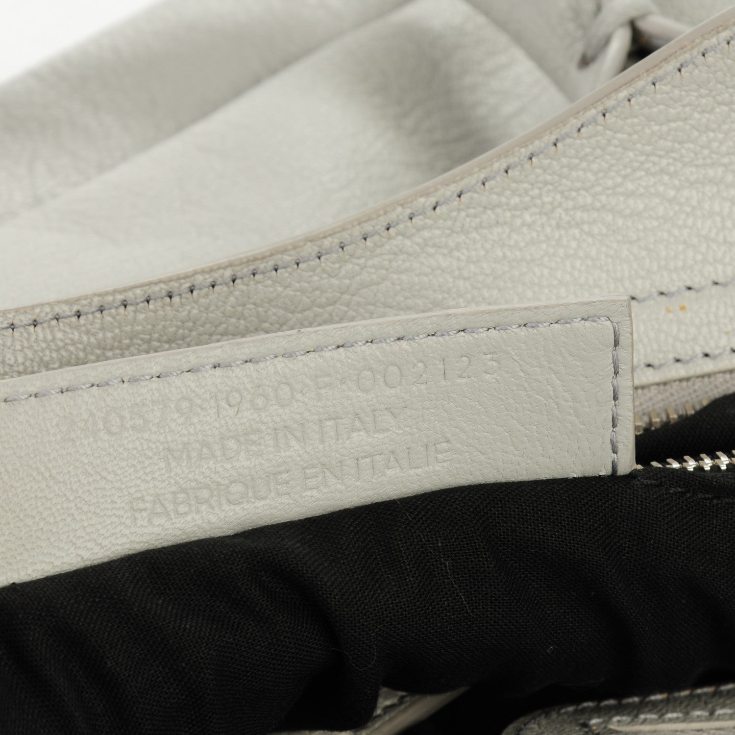 Balenciaga Chevre Silver Metallic Edge Hardware Town Gris Perle 6 of 6