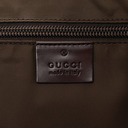 Gucci GG Plus Monogram Interlocking G Medium Backpack Dark Brown 6 of 12