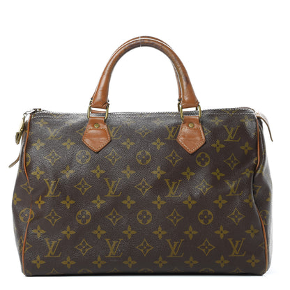 Louis Vuitton Monogram French Company Speedy 30 1 of 19