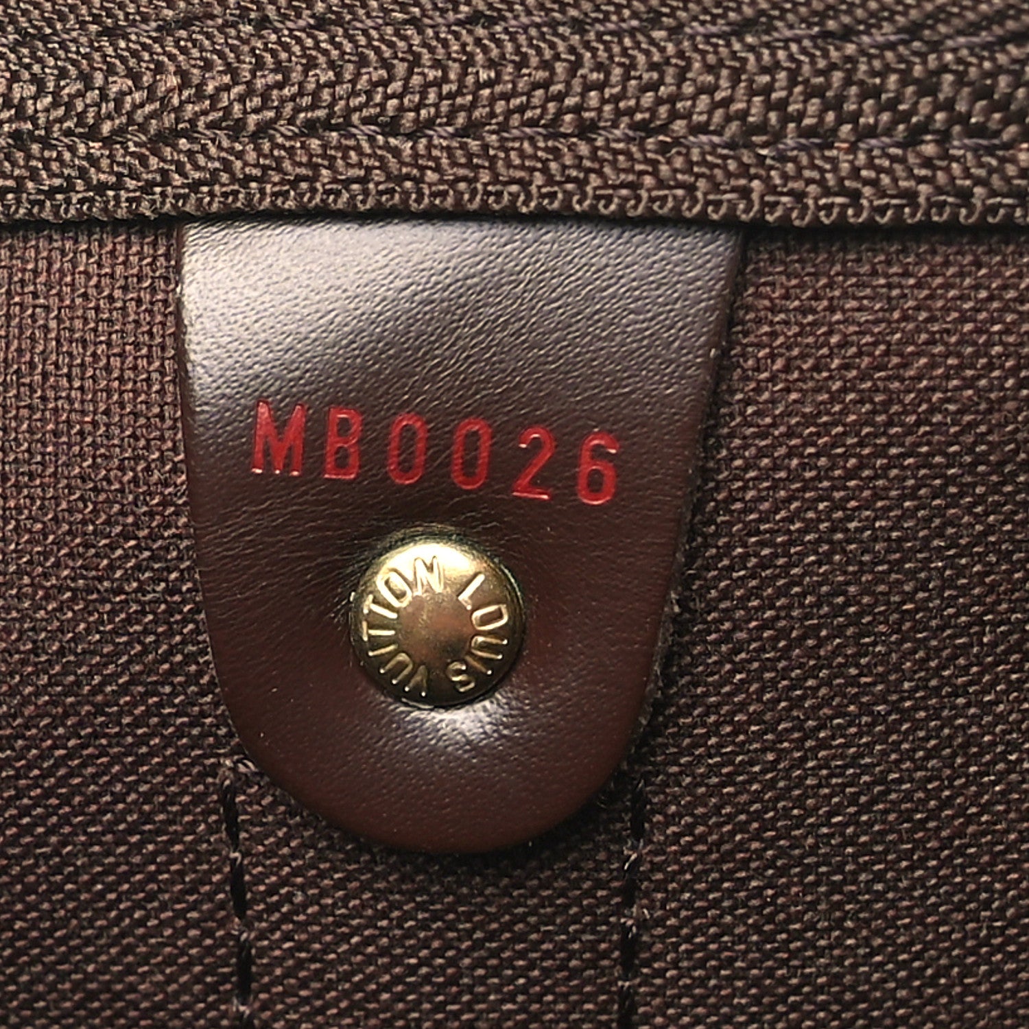 Louis Vuitton Damier Ebene Keepall Bandouliere 55 7 of 9