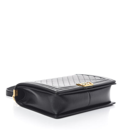 Chanel Lambskin Quilted Large Boy Flap Black 4 of 11