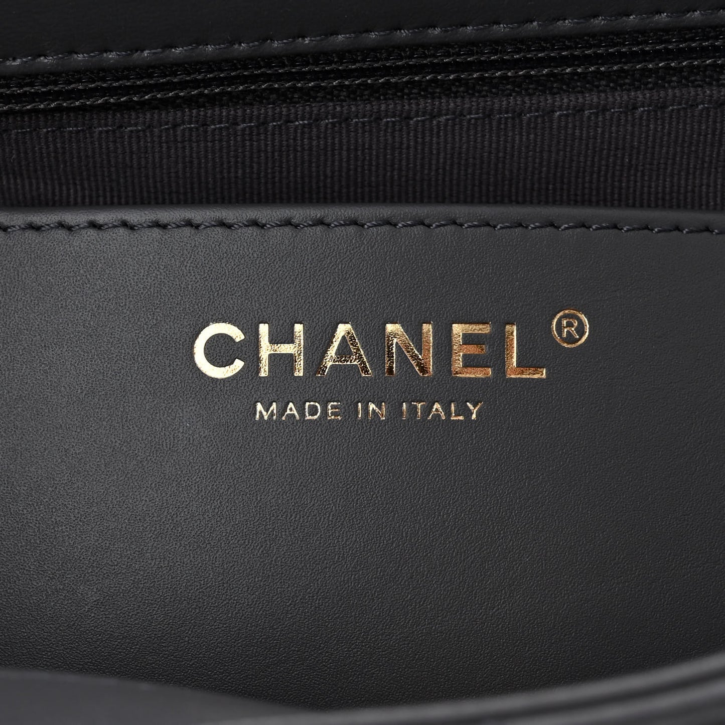 Shiny Lambskin Quilted Multi Stand Flap Grey