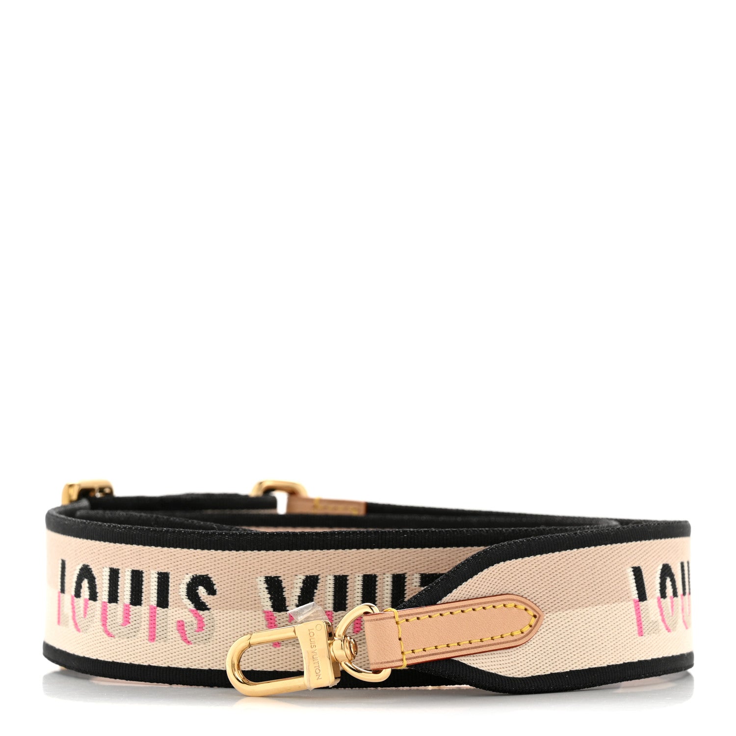 Louis Vuitton Jacquard Speedy Bandouliere 20 Shoulder Strap Black 1 of 5