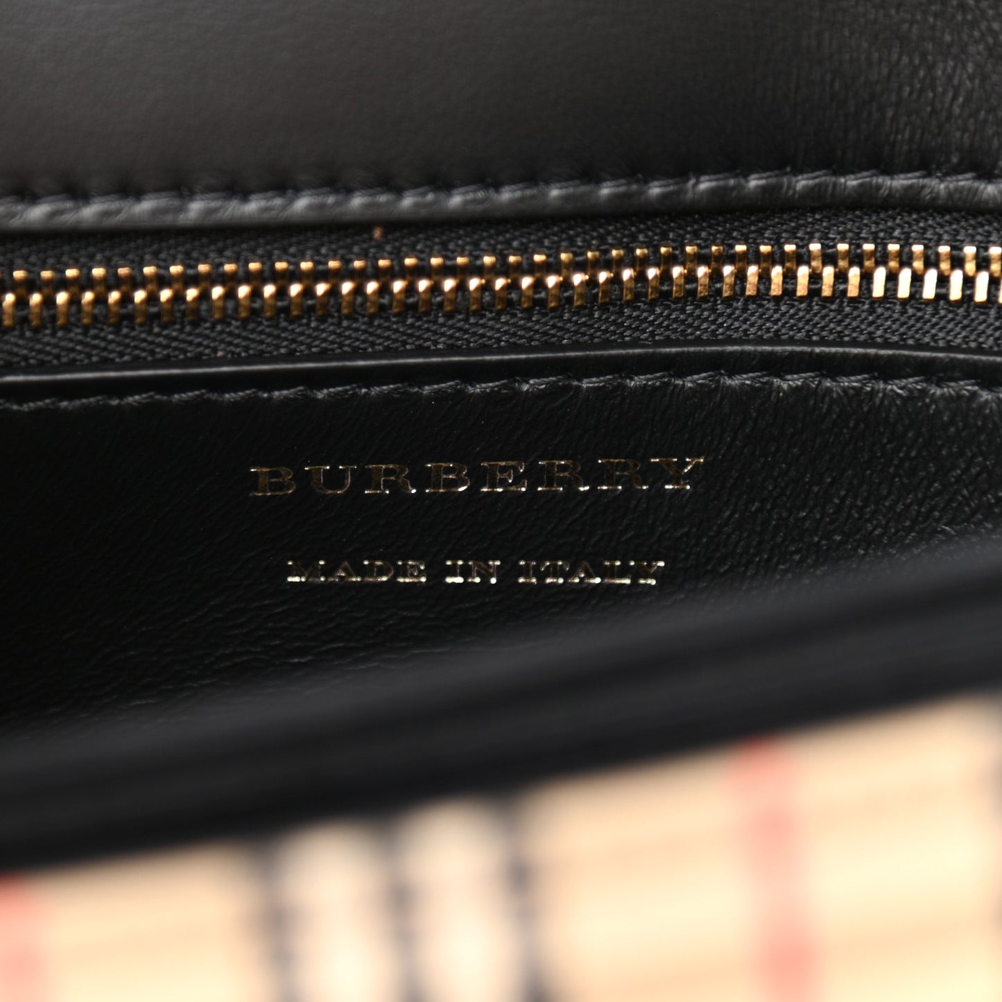 Smooth Calfskin 1983 Knight Check Link Shoulder Bag Black