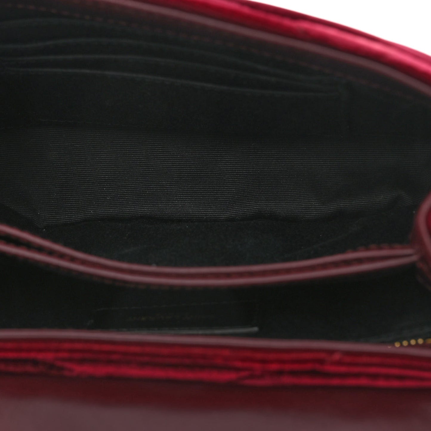 Velvet Y Quilted Monogram Toy Loulou Crossbody Bag French Burgundy