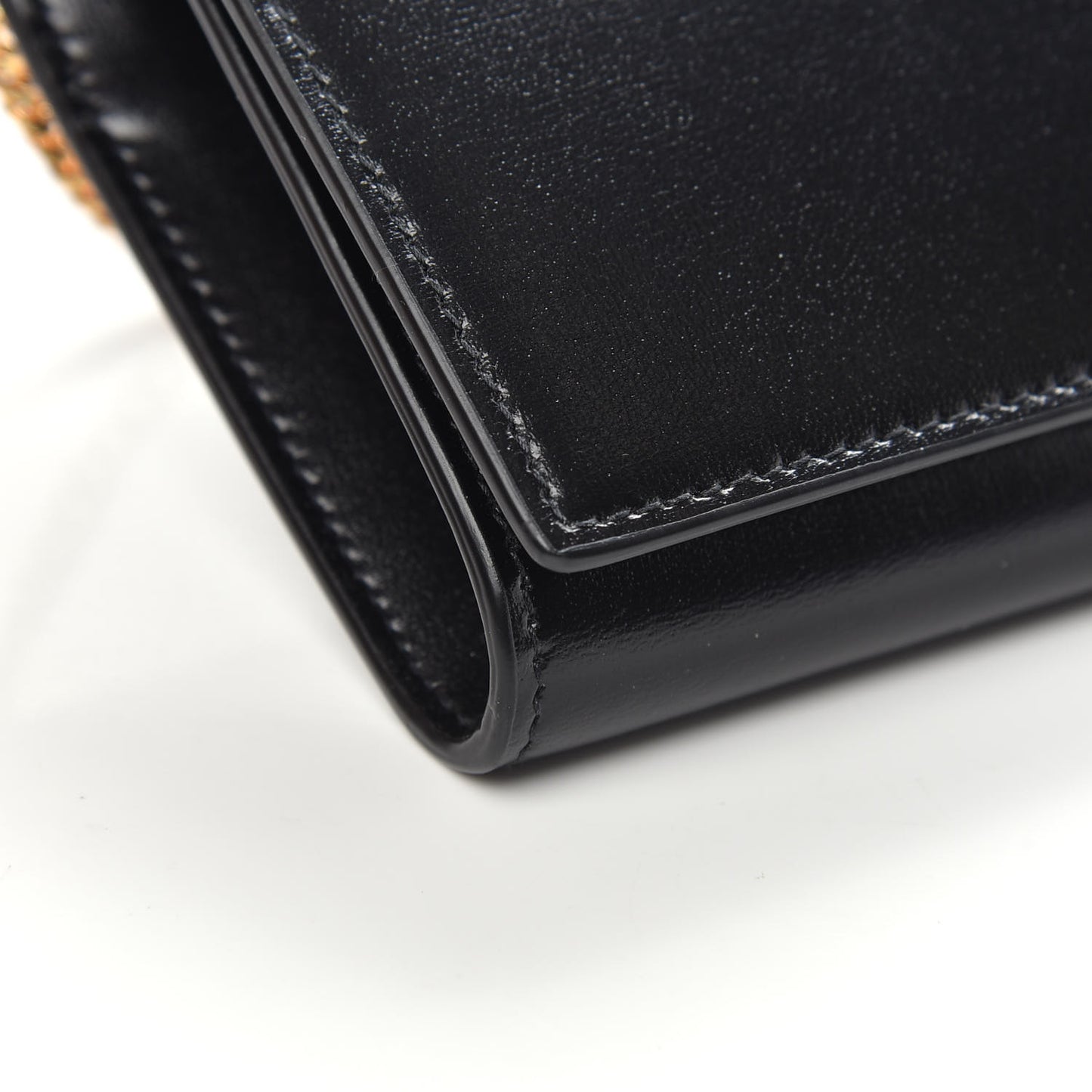 Smooth Calfskin Mini Paris Bag Black