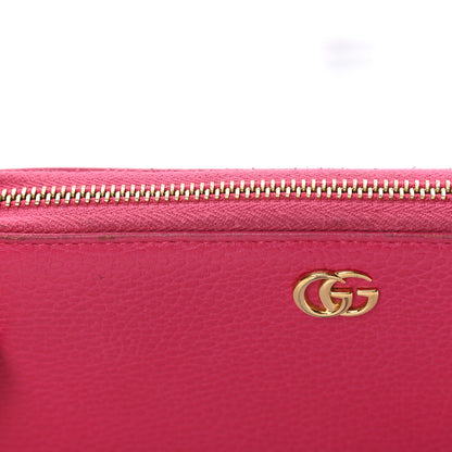 Gucci Dollar Calfskin GG Marmont Zip Around Wallet Box Pink 13 of 13
