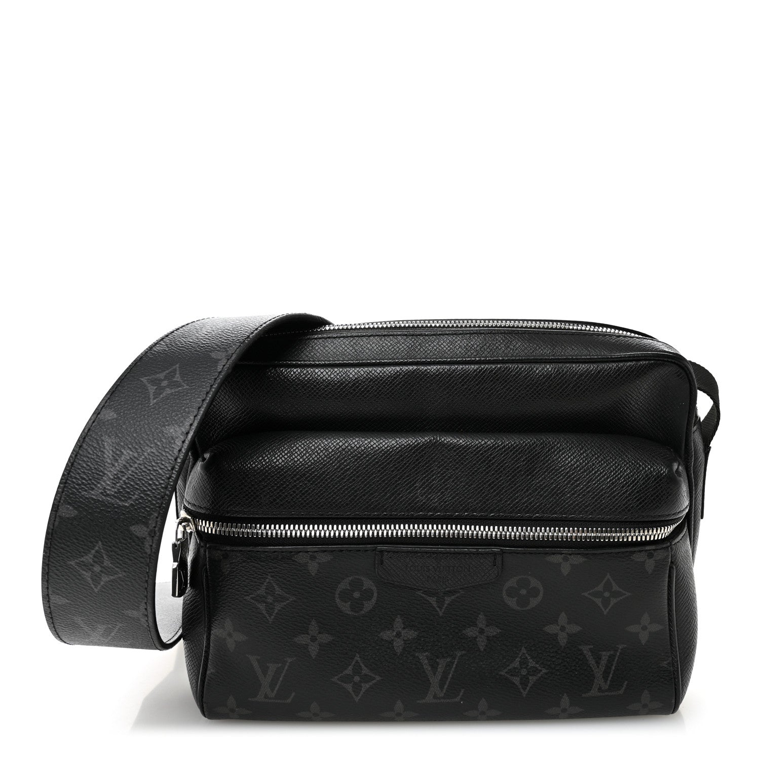 Louis Vuitton Taiga Monogram Eclipse Outdoor Messenger Black 1 of 10