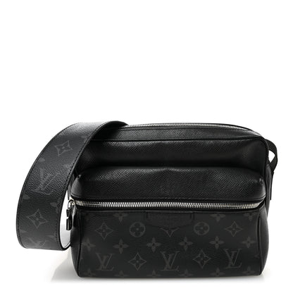Louis Vuitton Taiga Monogram Eclipse Outdoor Messenger Black 1 of 10