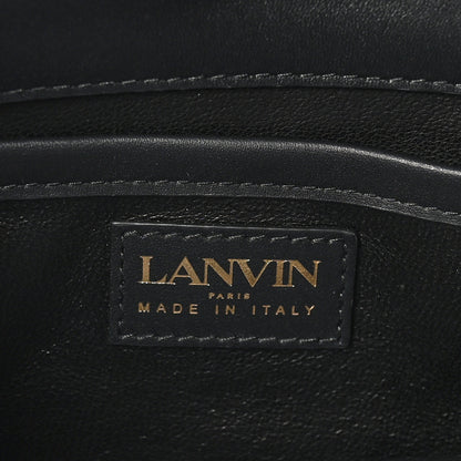 Lanvin Calfskin Logo Nano Pencil Bag Black 6 of 9