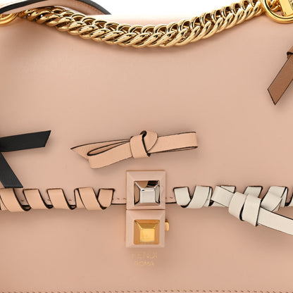 Fendi Vitello Liberty Whipstitch Bow Small Kan I Shoulder Bag Plaster Multicolor 7 of 10