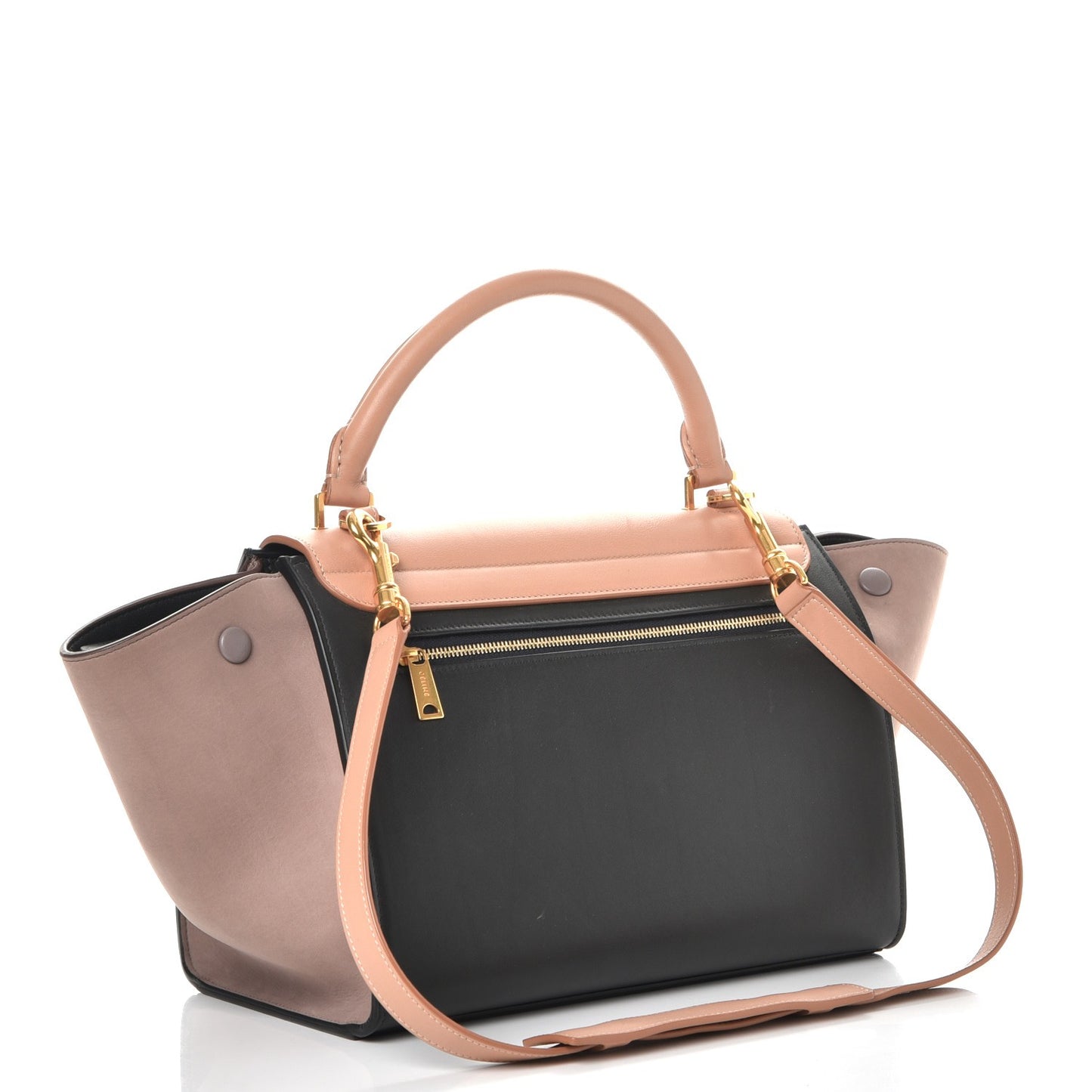 Smooth Calfskin Small Trapeze Nude