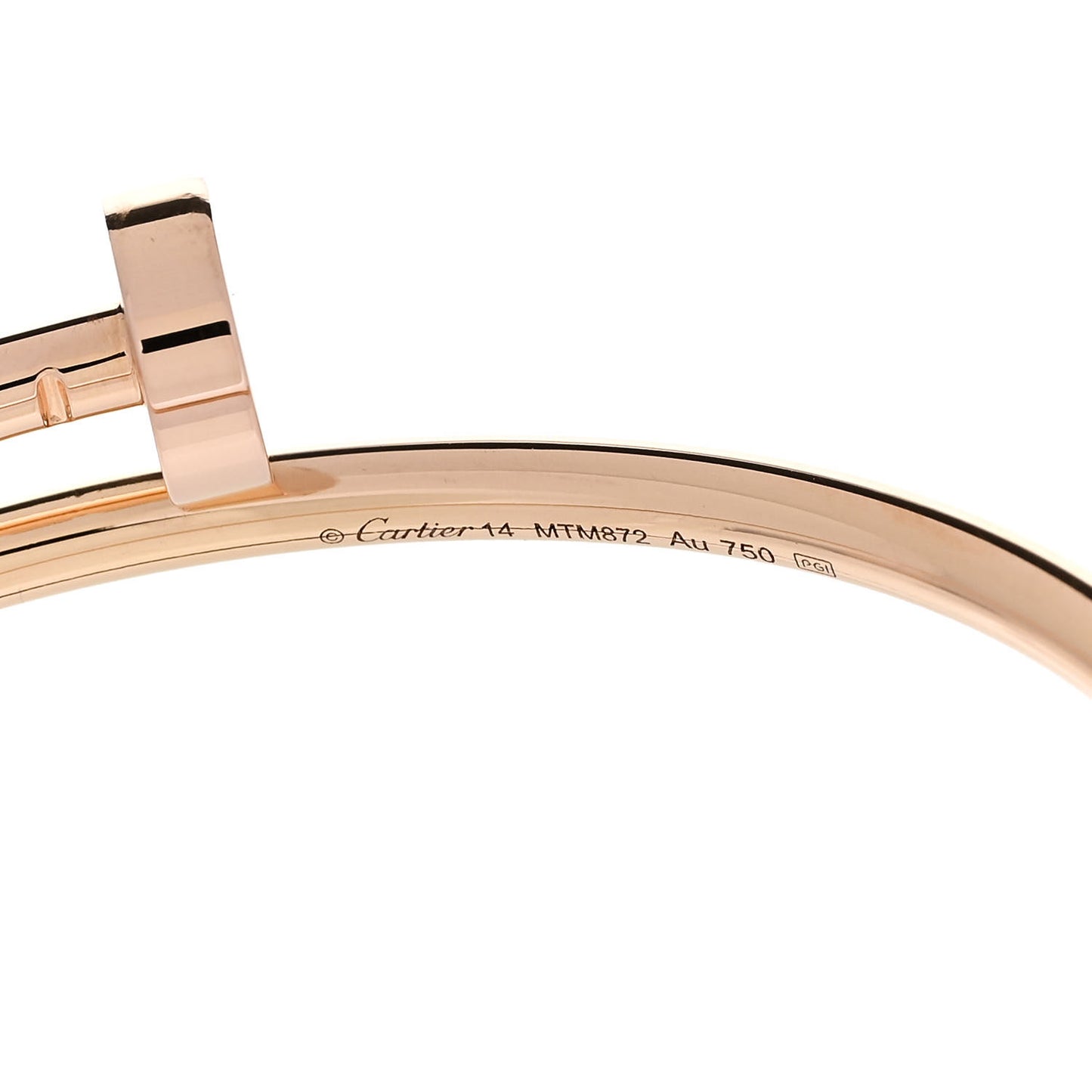 18K Pink Gold Small Juste Un Clou Bracelet 14