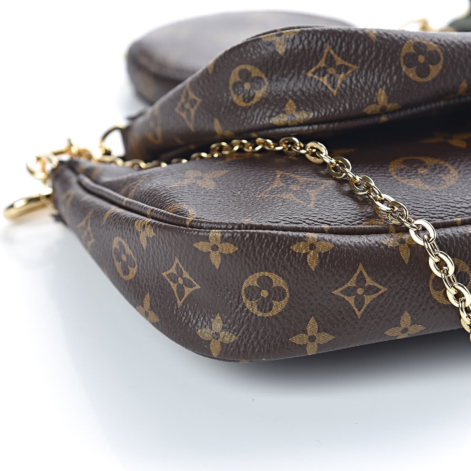 Louis Vuitton Monogram Multi Pochette Accessories Kaki 12 of 14