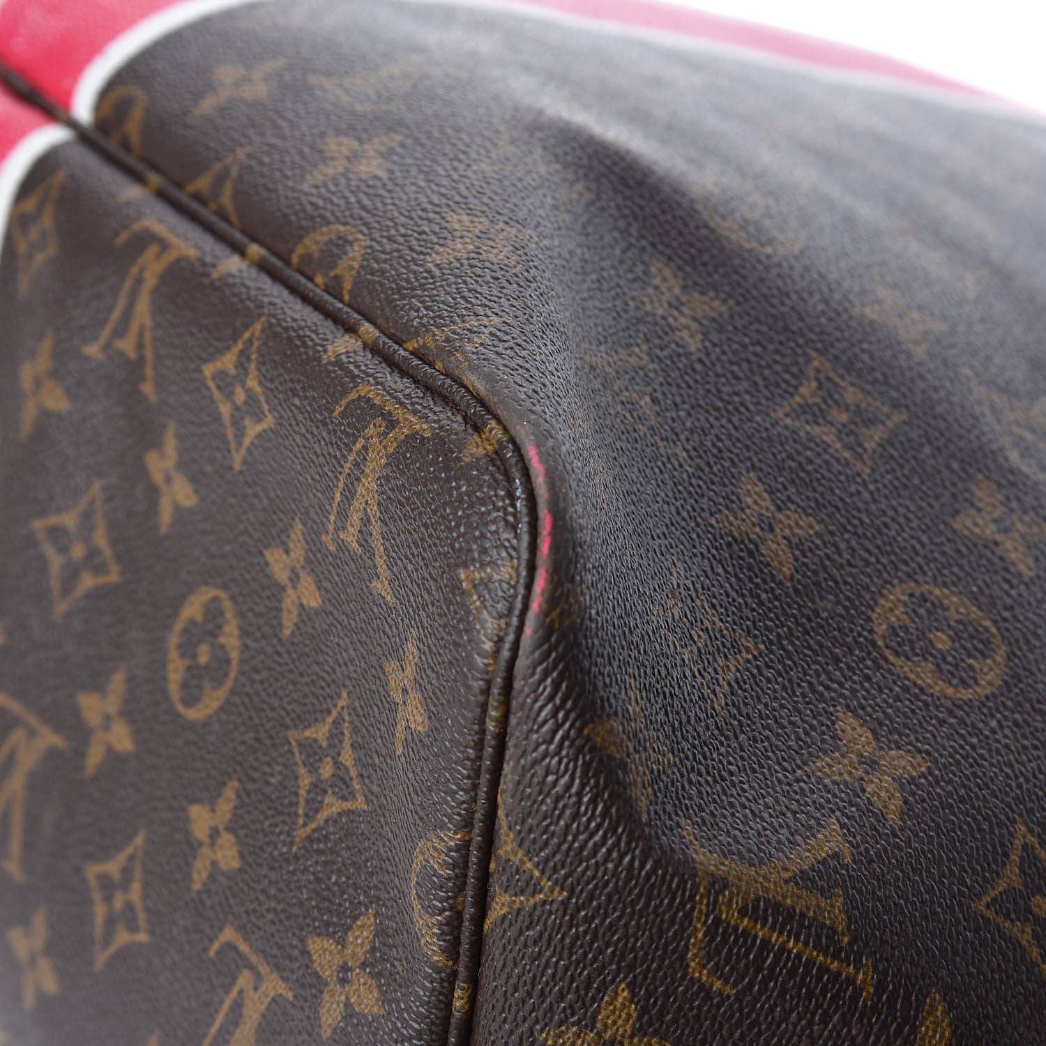 Louis Vuitton Monogram My LV Heritage Neverfull GM Fuchsia White 17 of 19