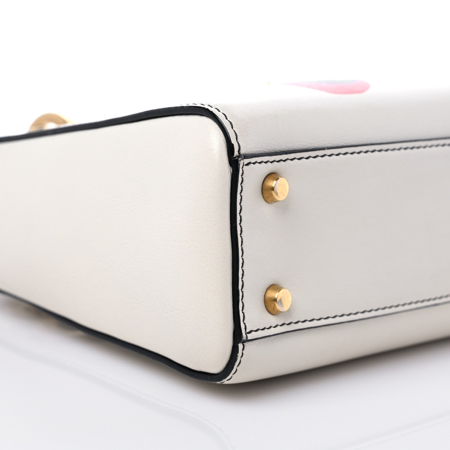 Christian Dior Calfskin Niki De Saint Phalle Love Medium Supple Lady Dior Off White 7 of 12