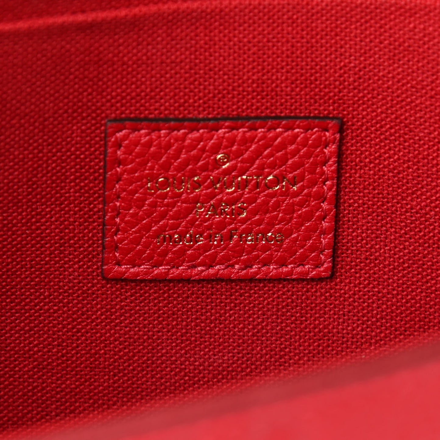 Empreinte Pochette Felicie Chain Wallet Cherry