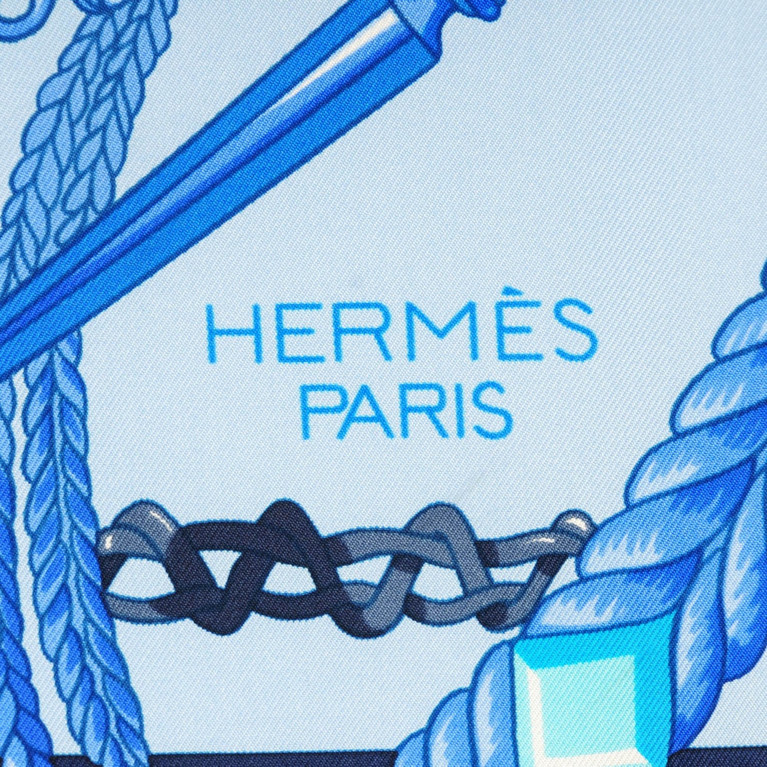 Hermes Silk Le Timbalier Scarf 90 3 of 5