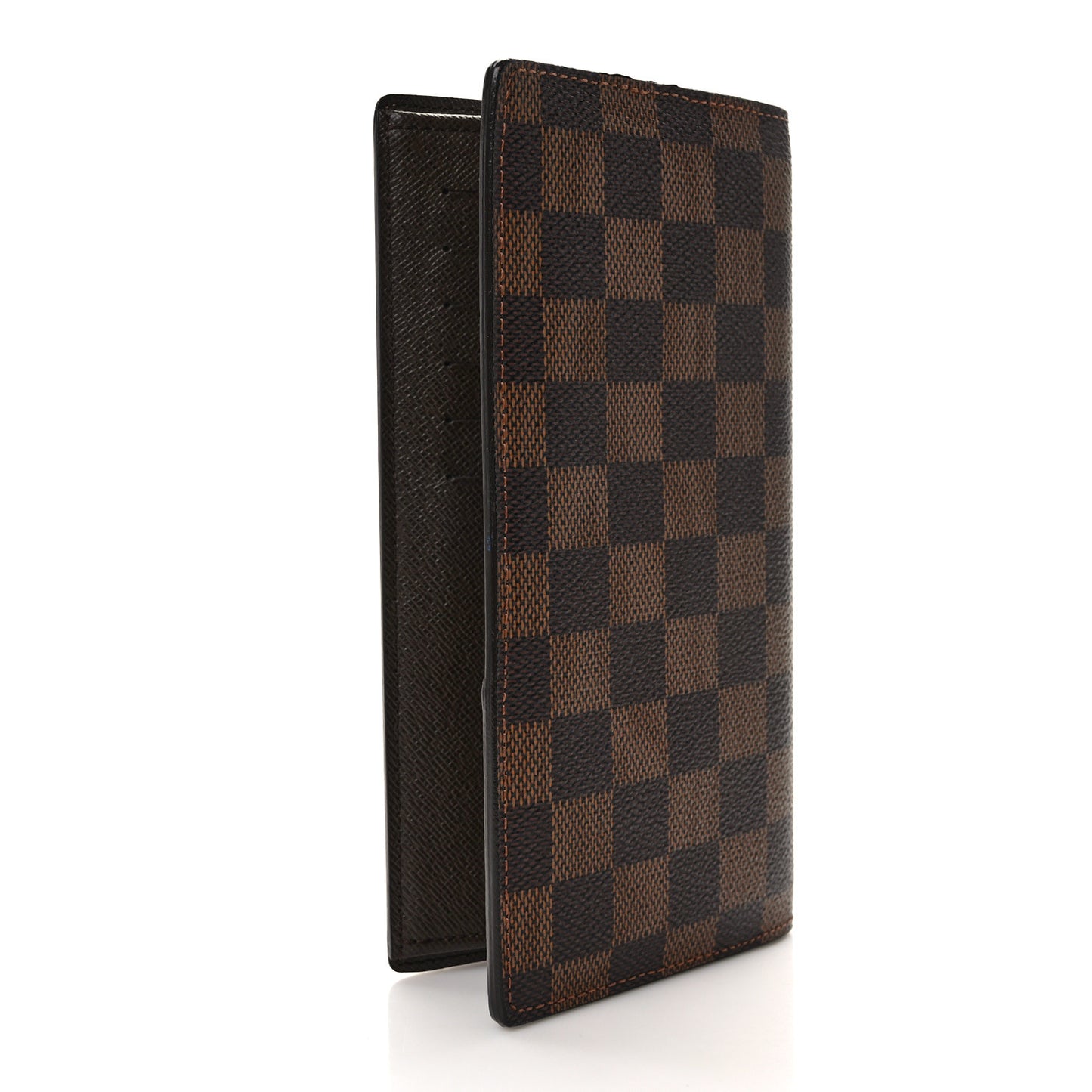 Damier Ebene Portefeuille Brazza Wallet