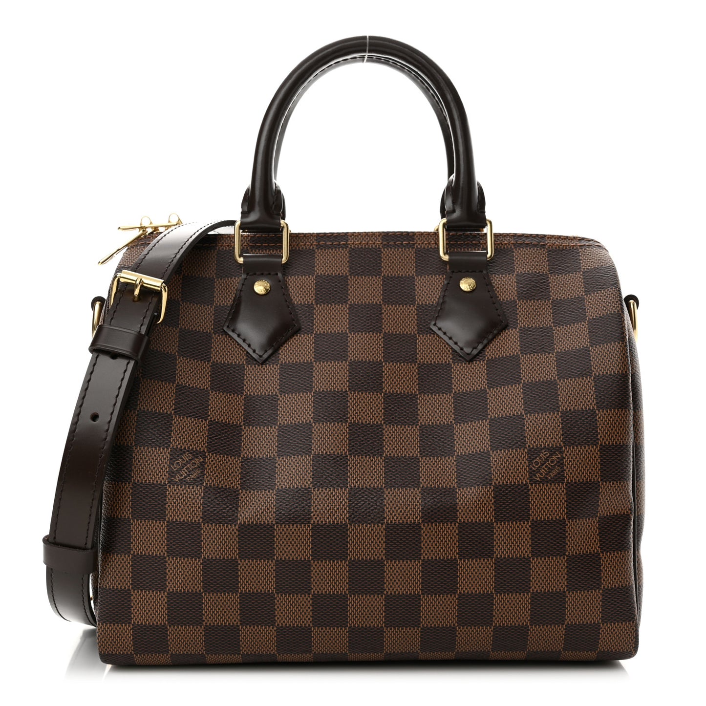 Damier Ebene Speedy Bandouliere 25