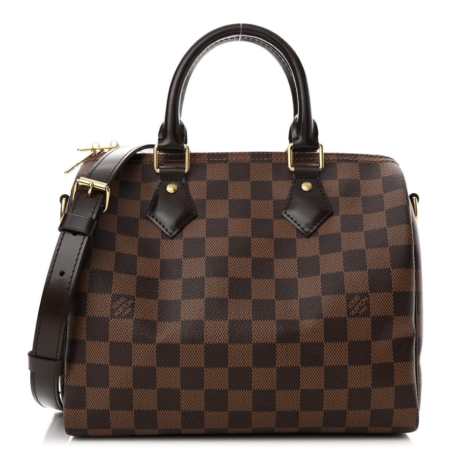 Louis Vuitton Damier Ebene Speedy Bandouliere 25 1 of 10