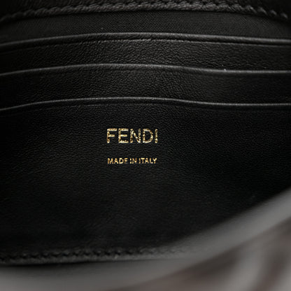 Fendi Nappa FF 1974 Embossed Mini Baguette Black 6 of 10