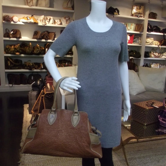 Fendi Nappa Grande Bag De Jour Tan 2 of 12
