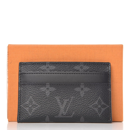 Louis Vuitton Monogram Eclipse Porte-Cartes Double Card Holder 7 of 7
