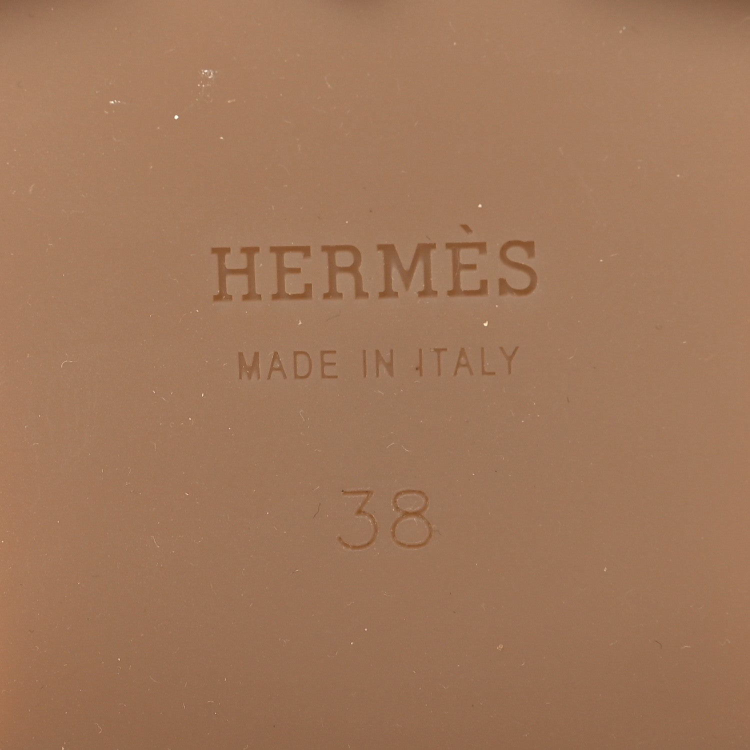 Hermes Suede Goatskin Womens Faubourg Loafers 38 Beige Argile 8 of 10