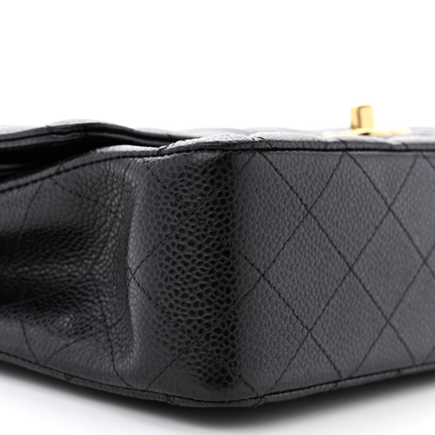 Chanel Caviar Quilted Medium Double Flap Black 9 of 12