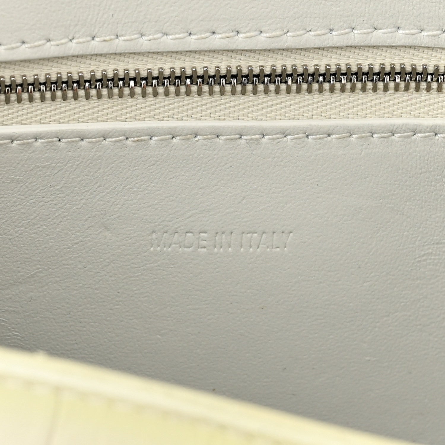 Balenciaga Extra Supple Calfskin Crocodile Embossed XS Downtown Shoulder Bag White 7 of 17