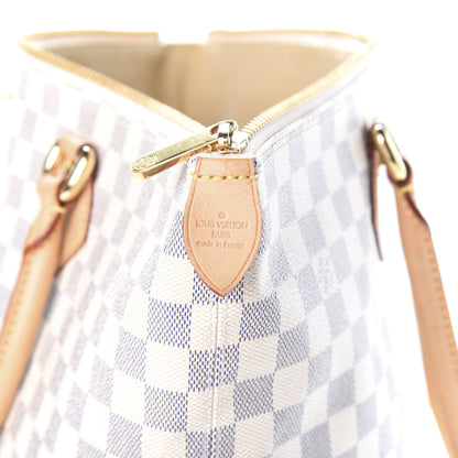 Louis Vuitton Damier Azur Saleya MM 6 of 8